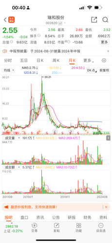 瑞和股份股票，小巷中的隐秘宝藏，探索投资魅力的未知之旅