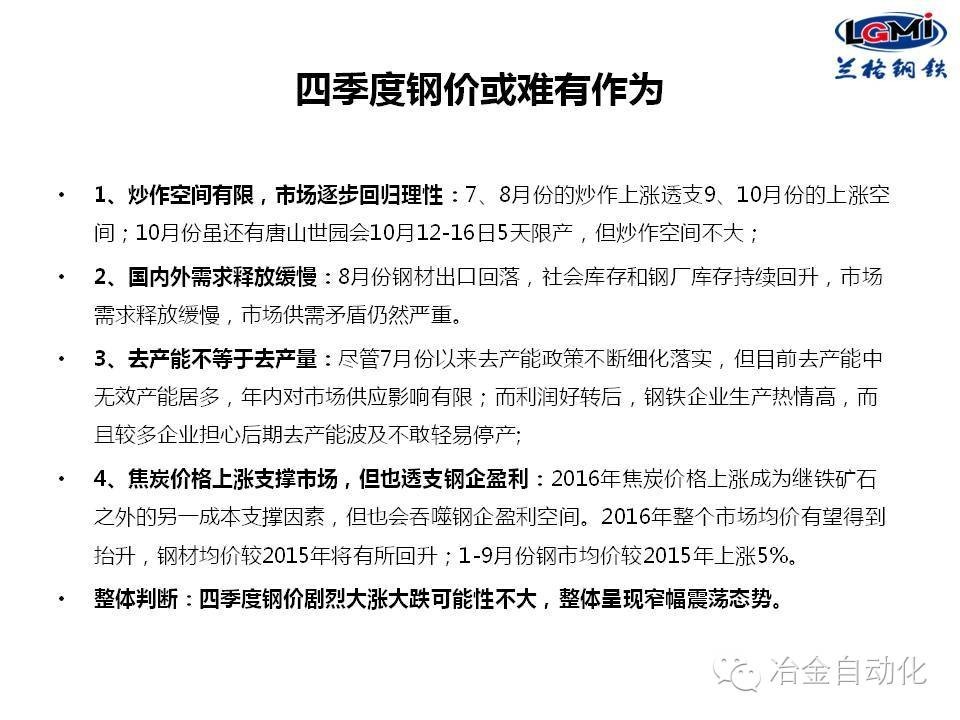 钢铁最新走势行情深度论述与分析